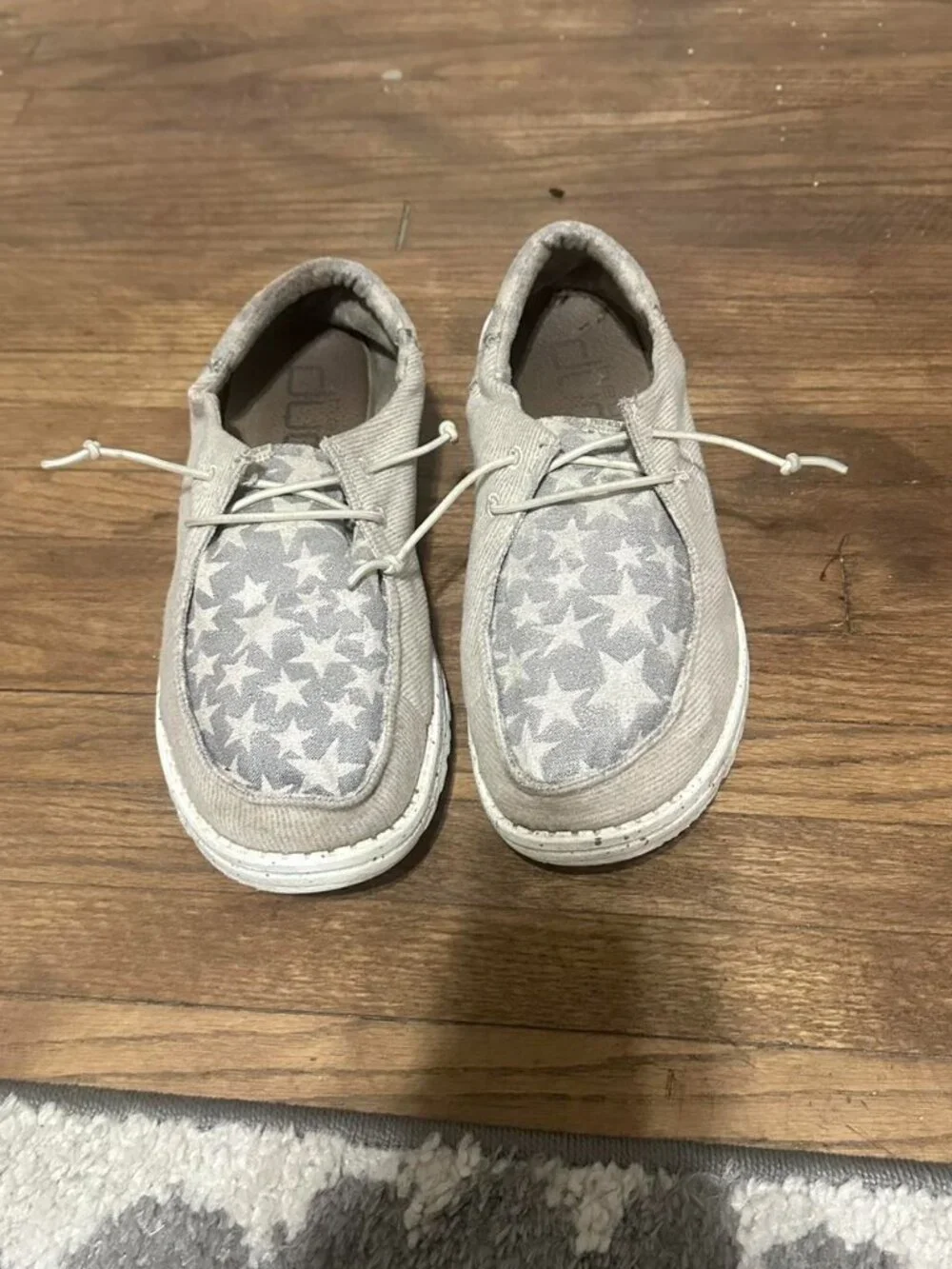 HEYDUDE Women's Grey Footwear